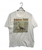 ムービーTシャツムービーTシャツ）の古着「[古着]JURASSIC PARK(ジュラシック・パーク) ムービーＴシャツ」｜ホワイト
