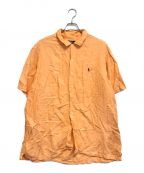 POLO RALPH LAURENポロ・ラルフローレン）の古着「オープンカラーシャツ」｜オレンジ