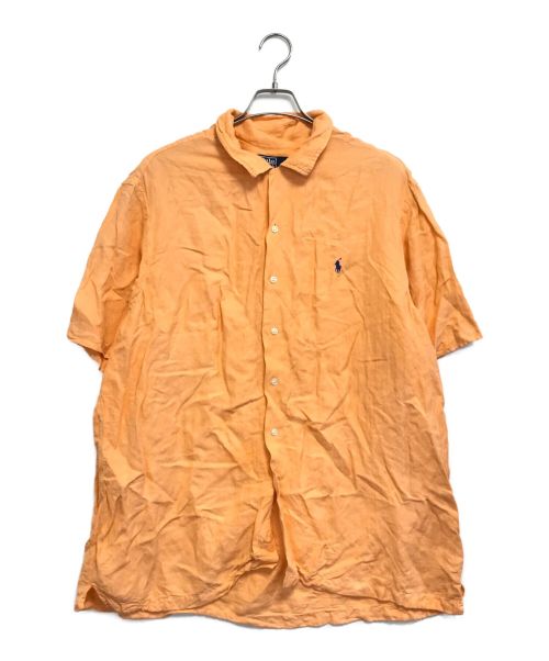 POLO RALPH LAUREN（ポロ・ラルフローレン）POLO RALPH LAUREN (ポロ・ラルフローレン) オープンカラーシャツ オレンジ サイズ:XXLの古着・服飾アイテム