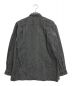 ISSEY MIYAKE (イッセイミヤケ) ブラックシャンブレーシャツジャケット ブラック サイズ:2：22000円