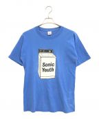 バンドTシャツバンドTシャツ）の古着「Sonic Youth(ソニック・ユース) バンドTシャツ」｜ブルー