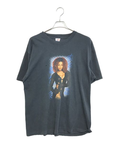 アーティストTシャツ（アーティストTシャツ）アーティストTシャツ (アーティストTシャツ) JANET JACKSON(ジャネットジャクソン) 90'sアーティストTシャツ ブラック サイズ:XLの古着・服飾アイテム