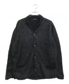 ISSEY MIYAKEイッセイミヤケ）の古着「モヘヤブレンドニットシャツジャケット」｜ブラック
