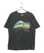 ムービーTシャツムービーTシャツ）の古着「JURASSIC PARK(ジュラシック・パーク) ムービーTシャツ」｜ブラック