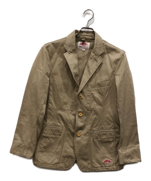 DANTON（ダントン）DANTON (ダントン) 3Bテーラードジャケット ベージュ サイズ:40の古着・服飾アイテム