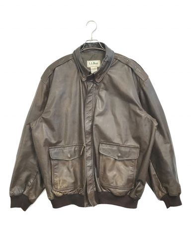 中古・古着通販】L.L.Bean (エルエルビーン) A-2 レザーフライト 
