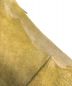 中古・古着 USED (ユーズド) フリンジスウェードレザージャケット 黄緑 サイズ:表記なし：10800円