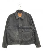 LEVI'S VINTAGE CLOTHINGリーバイス ビンテージ クロージング）の古着「ブラックデニムジャケット」｜ブラック