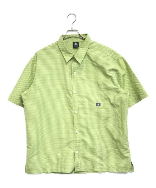 NIKE ACG（ナイキエージーシー）NIKE ACG (ナイキエージーシー) 半袖シャツ グリーン サイズ:XLの古着・服飾アイテム