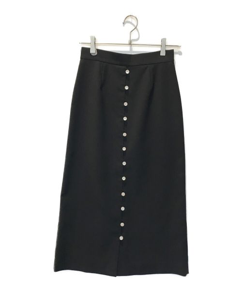 LE CIEL BLEU（ルシェルブルー）LE CIEL BLEU (ルシェルブルー) タイトスカート ブラック サイズ:34の古着・服飾アイテム