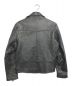 SKINCRAFT LATHER FACTORY (スキンクラフトレザーファクトリー) ライダースジャケット ブラック サイズ:表記なし：9800円