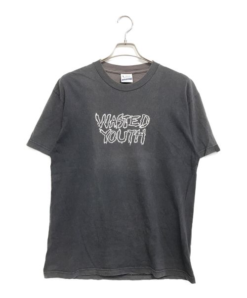 WASTED YOUTH（ウエステッド ユース）Wasted Youth (ウエステッド ユース) Tシャツ ブラック サイズ:Lの古着・服飾アイテム