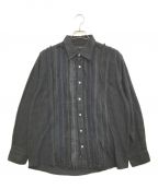 Rebuild by Needlesリビルドバイニードルス）の古着「Flannel Shirt」｜ブラック