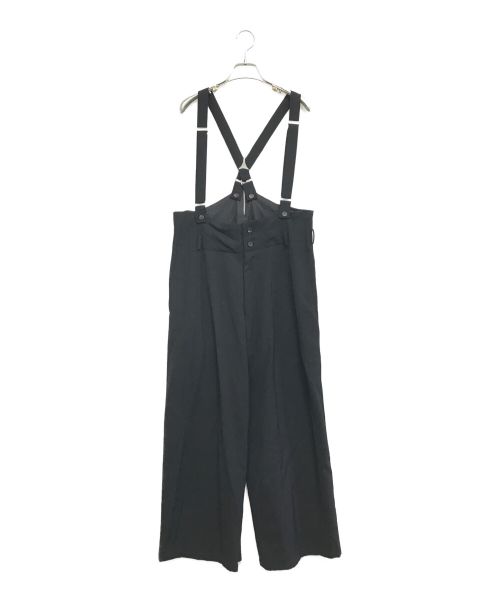Y's（ワイズ）Y's (ワイズ) サロペット ブラック サイズ:表記なしの古着・服飾アイテム