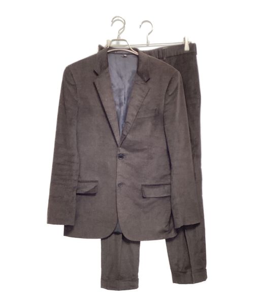 HELMUT LANG（ヘルムートラング）HELMUT LANG (ヘルムートラング) コーデュロイセットアップ ブラウン サイズ:46の古着・服飾アイテム