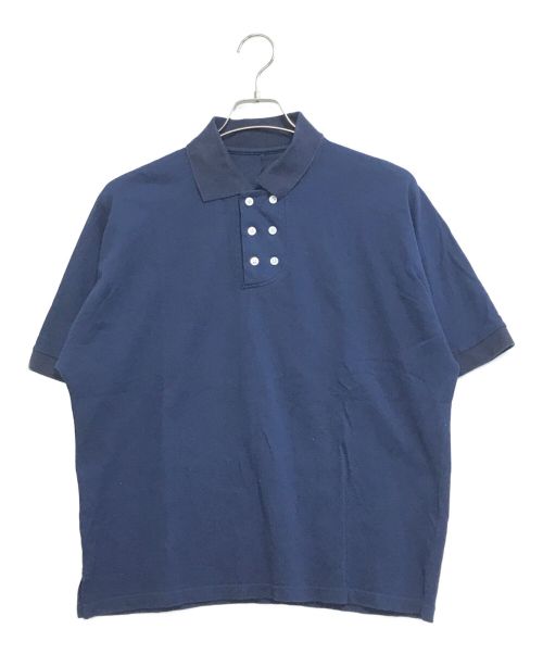 PHINGERIN（フィンガリン）PHINGERIN (フィンガリン) ポロシャツ ブルー サイズ:Mの古着・服飾アイテム