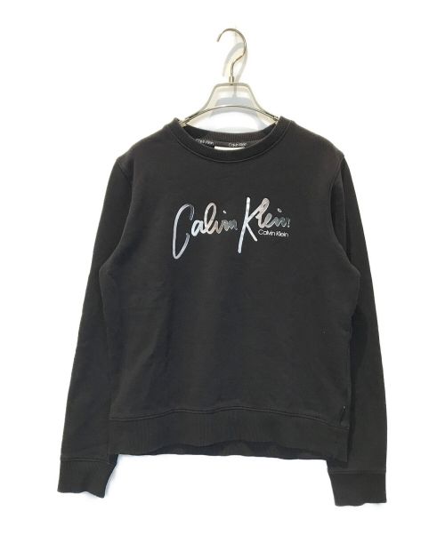 Calvin Klein（カルバンクライン）Calvin Klein (カルバンクライン) スウェット ブラック サイズ:Mの古着・服飾アイテム