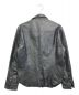 wjk (ダブルジェイケー) レザーシャツジャケット ブラック サイズ:L：15800円