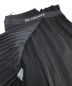 中古・古着 BALENCIAGA (バレンシアガ) ロゴプリーツスカート ブラック サイズ:34：22000円