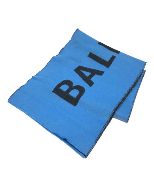 BALENCIAGA（バレンシアガ）BALENCIAGA (バレンシアガ) マフラー ブルー サイズ:SIZE 30×205cmの古着・服飾アイテム