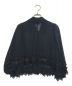 COMME des GARCONS (コムデギャルソン) 裾フリルジップアップジャケット ブラック サイズ:S：15000円