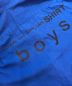 中古・古着 COMME des GARCONS SHIRT BOY (コムデギャルソンシャツ ボーイ) バックロゴシャツ ブルー サイズ:XL：8000円