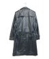Liugoo Leathers (リューグーレザーズ) ラムレザートレンチコート ブラック サイズ:LL：20000円