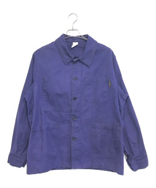 LABOUREUR（ラブルール）LABOUREUR (ラブルール) ユーロワークジャケット ブルー サイズ:48の古着・服飾アイテム
