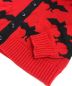 中古・古着 GUCCI (グッチ) Bat Jacquard Knitted Cardigan レッド サイズ:XS：40000円