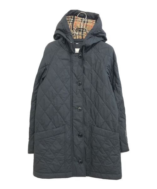 BURBERRY（バーバリー）BURBERRY (バーバリー) キルティングフーデッドジャケット ブラック サイズ:XSの古着・服飾アイテム