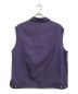 DAIRIKU (ダイリク) Regular Polyester vest パープル サイズ:M：13000円