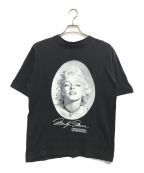 VINTAGEヴィンテージ/ビンテージ）の古着「Marilyn Monroe（マリリンモンロー）　アーティストTシャツ」｜ブラック