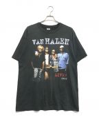 バンドTシャツバンドTシャツ）の古着「VAN HALEN　バンドTシャツ」｜ブラック