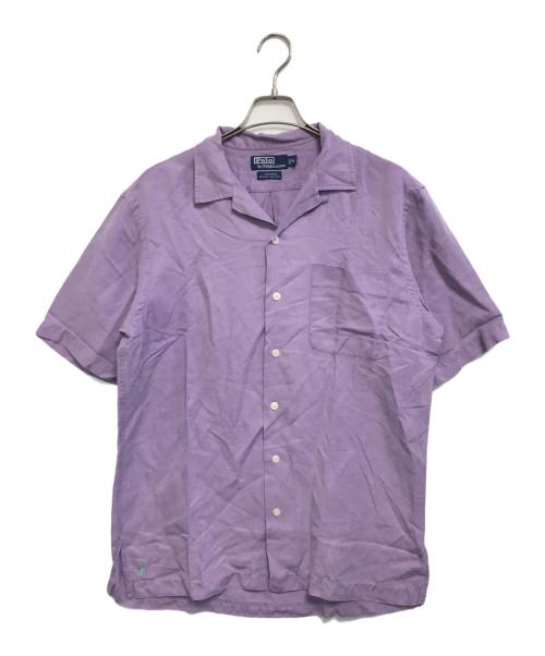 POLO RALPH LAUREN (ポロ・ラルフローレン) オープンカラーシャツ パープル サイズ:M