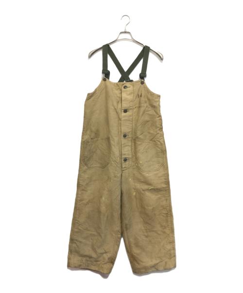 VINTAGE MILITARY (ヴィンテージ ミリタリー) U'S NAVY DECK PANTS ベージュ サイズ:SMALL