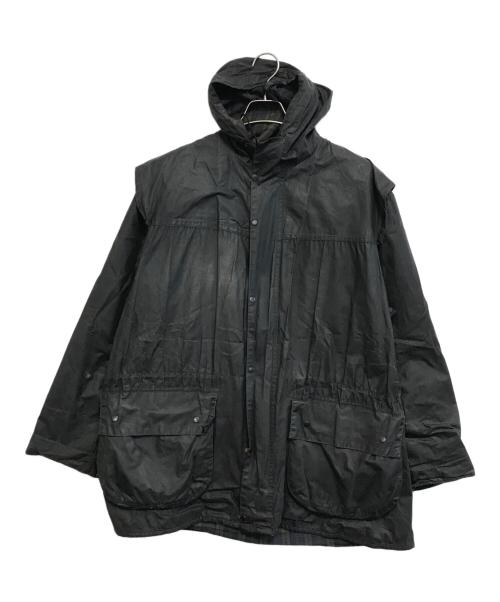Barbour (バブアー) オイルドフーデッドコート ブラック サイズ:表記なし