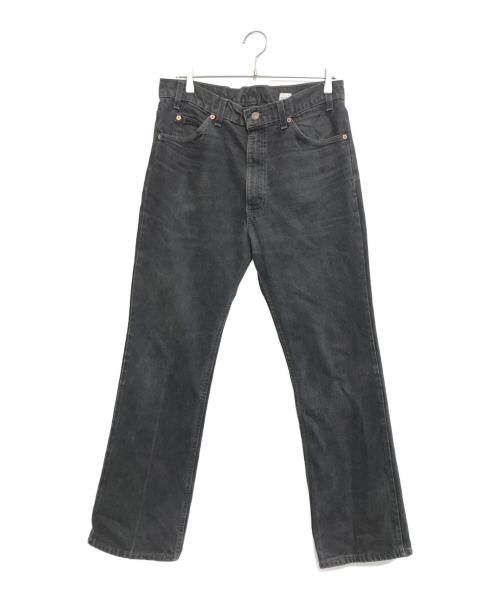 LEVI'S (リーバイス) 517後染ブラックデニムパンツ ブラック サイズ:W36 L32