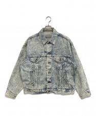 LEVI'S AUTHORIZED VINTAGE (リーバイス オーソライズド ヴィンテージ) ケミカルウォッシュデニムジャケット インディゴ サイズ:L