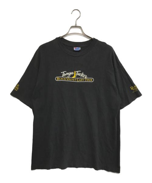 アーティストTシャツ (アーティストTシャツ) 90s TANYA TUCKER(タニヤ・タッカー) アーティストTシャツ ブラック サイズ:XL