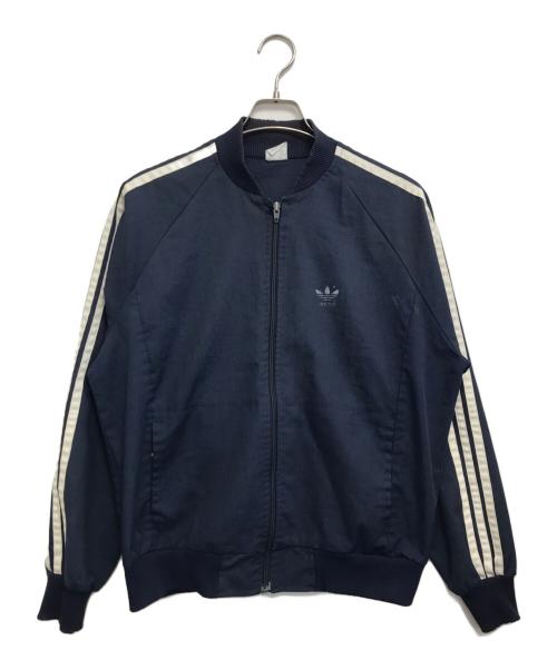 adidas (アディダス) コットントラックジャケット ネイビー サイズ:L