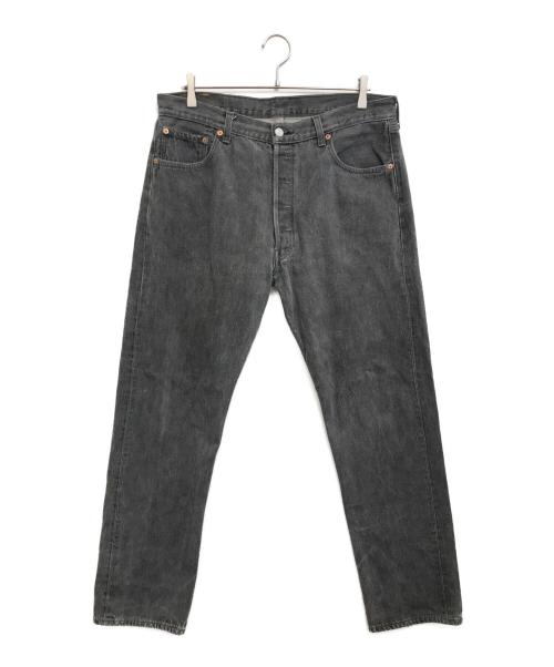 LEVI'S (リーバイス) 先染ブラックデニムパンツ ブラック サイズ:W36 L32