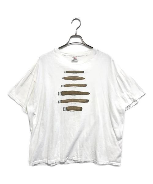 ONEITA (オニータ) プリントTシャツ ホワイト サイズ:XL
