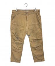 CarHartt (カーハート) ダックペインターパンツ ブラウン サイズ:38×30
