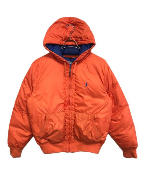 POLO RALPH LAUREN (ポロ・ラルフローレン) ダウンジャケット オレンジ サイズ:L