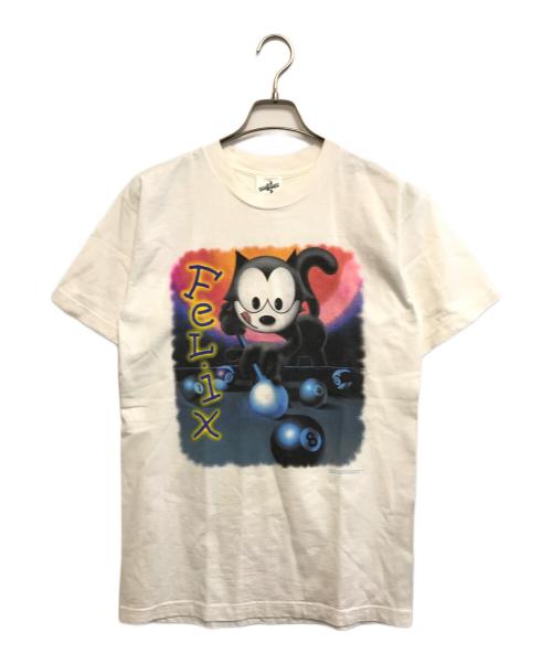 CRONIES (クロウニーズ) FELIX(フェリックス)キャラクターTシャツ ホワイト サイズ:M