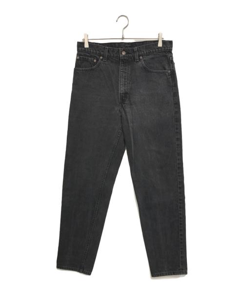 LEVI'S (リーバイス) 550 後染めブラックデニム ブラック サイズ:W33 L32
