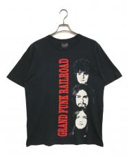 バンドTシャツ (バンドTシャツ) GRAND FUNK RAILROAD(グランド・ファンク・レイルロード) バンドTシャツ ブラック サイズ:L