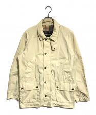 Barbour (バブアー) Ashby Casual Jacket アイボリー サイズ:L