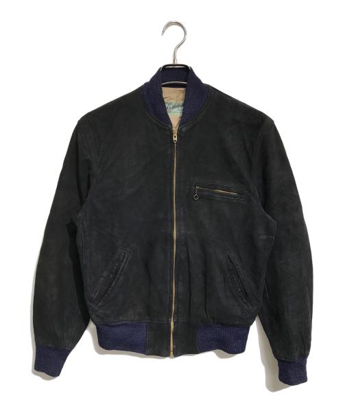 BIRKDALE (バークデール) ヌバックレザージャケット ブラック サイズ:不明