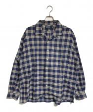 POLO RALPH LAUREN (ポロ・ラルフローレン) チェックシャツ ネイビー サイズ:XL
